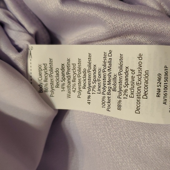 NWT Avia Women's Plus Compression Waist Running Athletic Shorts XXXL 22 - Picture 4 of 9